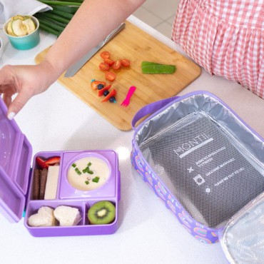 Omiebox lunch box z termosem Purple Plum Omie - 10