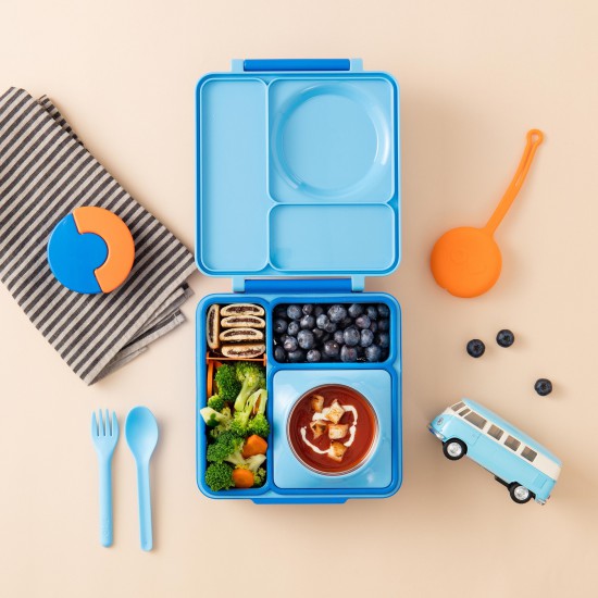 Omiebox Lunch Box Z Termosem Blue Sky Omie