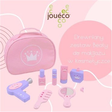 Drewniany zestaw Beauty do makijażu i kosmetyczka Joueco - 7