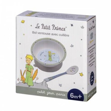 Miseczka z przyssawką i łyżeczką, Mały Książę Petit Jour Paris - 2
