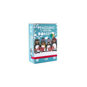 Gra dla dzieci, domino Pingwinek i Przyjaciele Londji - 8