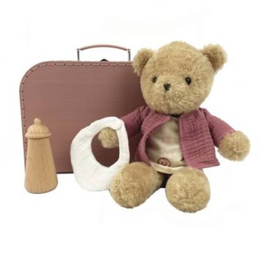 Miś Morrisette z ubraniami w walizce Egmont Toys - 3