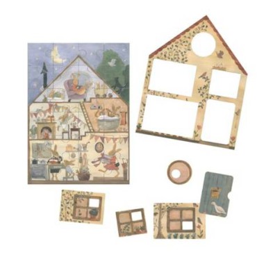 Puzzle - układanka Domek Króliczka Egmont Toys - 1
