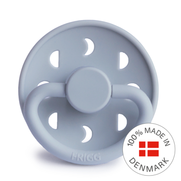 Smoczek Moon Silikon Rozmiar 2 Powder Blue Frigg - 2