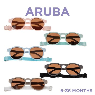 Okulary przeciwsłoneczne  Aruba 6-36 m Pink Dooky - 11