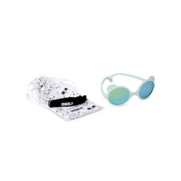 Okulary przeciwsłoneczne dla dzieci Ourson 0-1 Almond Green KiETLA - 4