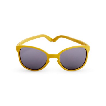 Okulary przeciwsłoneczne dla dzieci WaZZ 2-4 lata Mustard KiETLA - 1