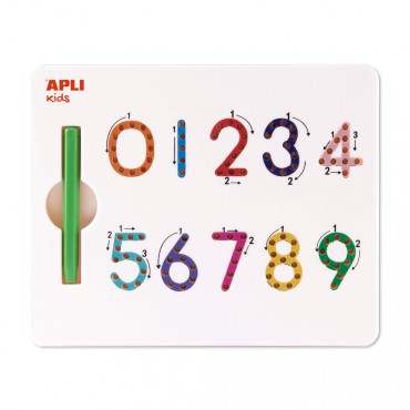 Magnetyczna tablica - Cyfry 123 Apli Kids - 3