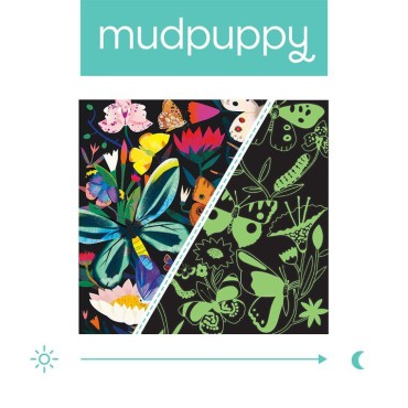 Puzzle rodzinne świecące w ciemności Motyle 500 el. 8+ Mudpuppy - 7