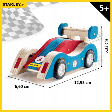 Samochód sportowy z napędem - zestaw Stanley Jr. - 3