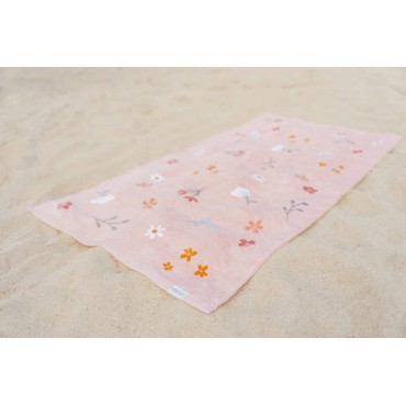 Ręcznik plażowy Little Pink Flowers Little Dutch - 6