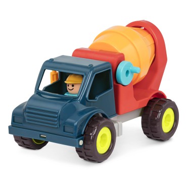 Happy Cruisers – Cement Truck – betoniarka z figurką kierowcy B.Toys - 1