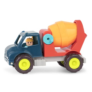 Happy Cruisers – Cement Truck – betoniarka z figurką kierowcy B.Toys - 5