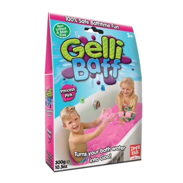 Magiczny proszek do kąpieli Gelli Baff różowy 3+ Zimpli Kids - 1