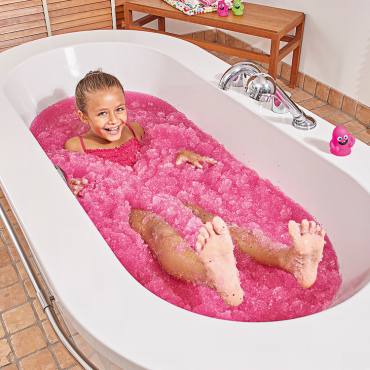 Magiczny proszek do kąpieli Gelli Baff różowy 3+ Zimpli Kids - 2
