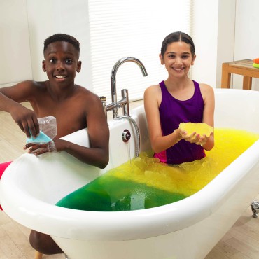 Magiczny proszek do kąpieli Gelli Baff Colour Change, kosmiczny żółty 3+ Zimpli Kids - 1