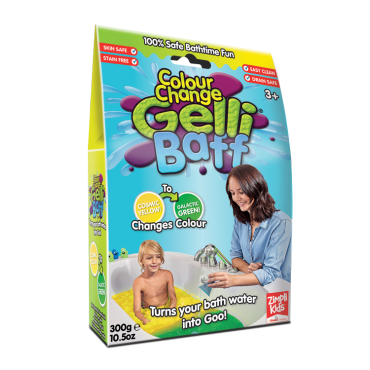 Magiczny proszek do kąpieli Gelli Baff Colour Change, kosmiczny żółty 3+ Zimpli Kids - 2