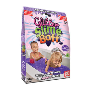 Zestaw do robienia glutów Slime Baff Glitter fioletowy 3+ Zimpli Kids - 2