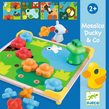 Mozaika Ducky&co - kolorowe obrazki Djeco - 3