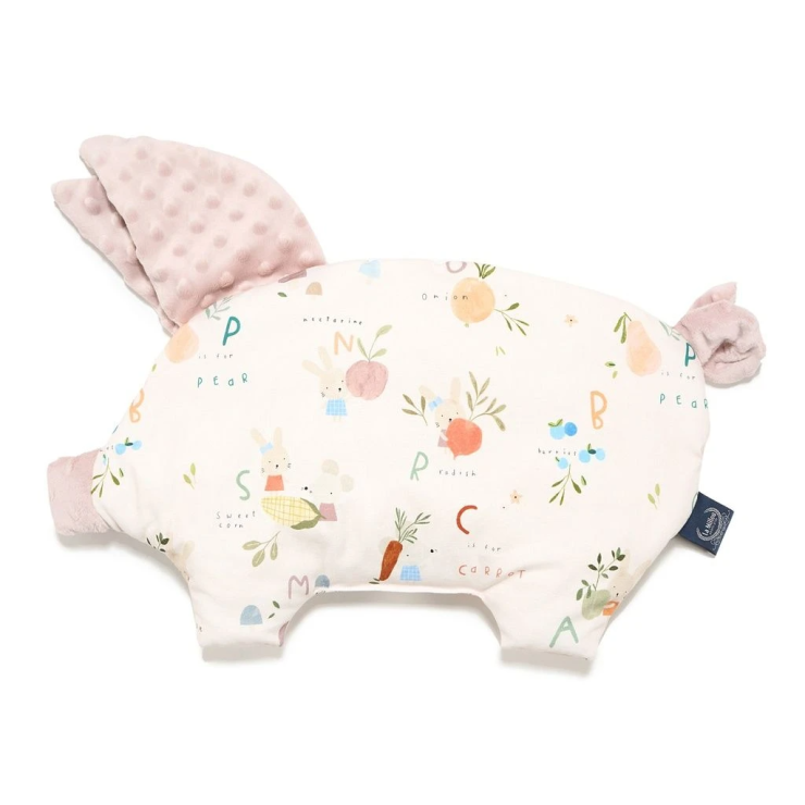 Poduszka Sleepy Pig Minky ABC Fruits La Millou - 1