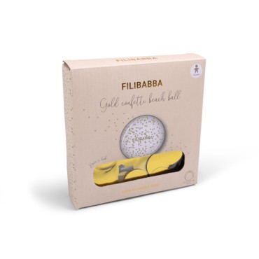 Piłka plażowa Gold Confetti Filibabba - 5
