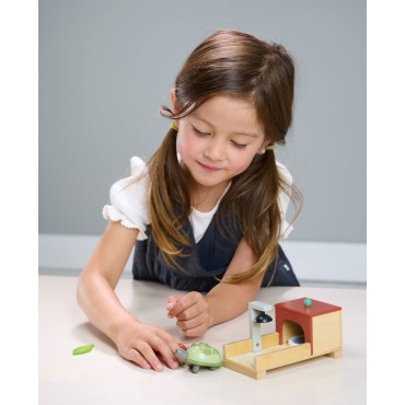 Drewniane figurki do zabawy - żółwie Tender Leaf Toys - 4