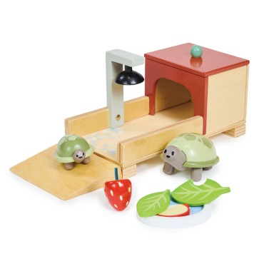 Drewniane figurki do zabawy - żółwie Tender Leaf Toys - 6