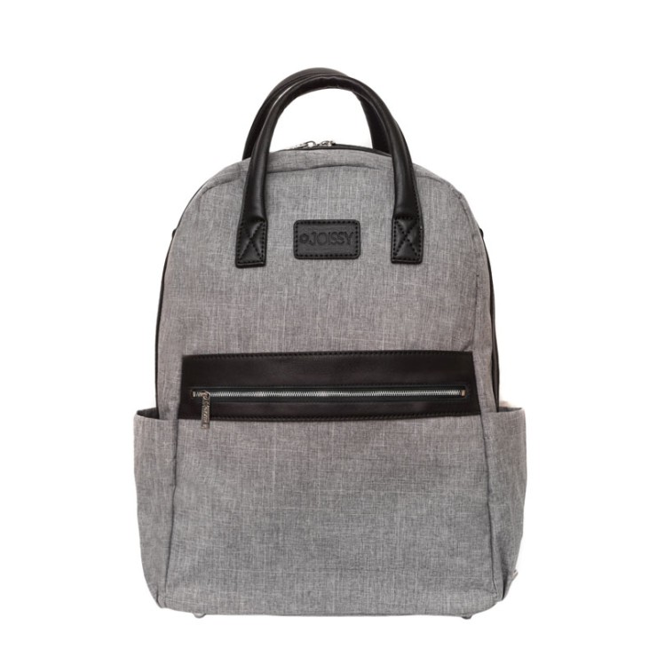 Plecak i torba dla mamy 2w1 Fave grey melange Joissy - 11