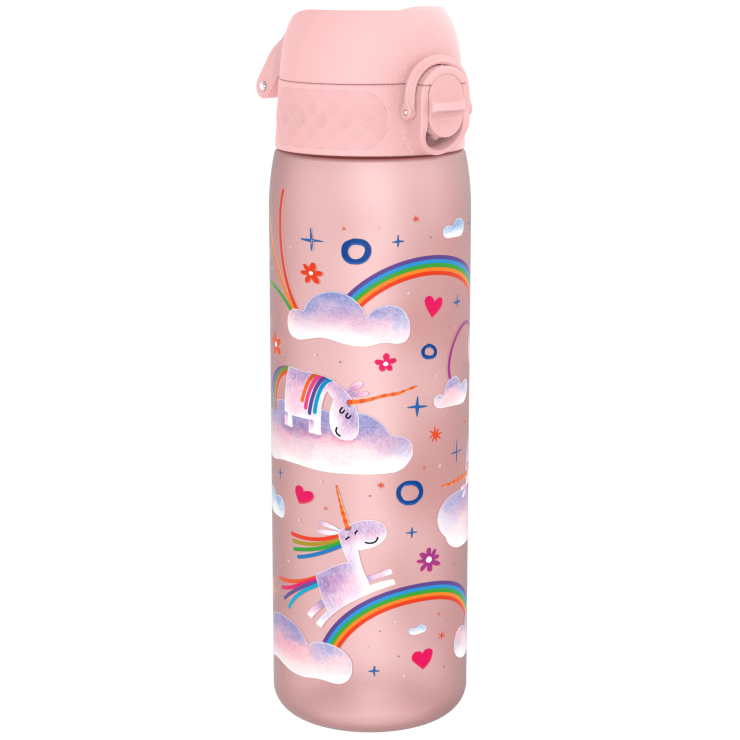 Butelka na napoje Unicorn Rainbows 600ml ION8 - 1