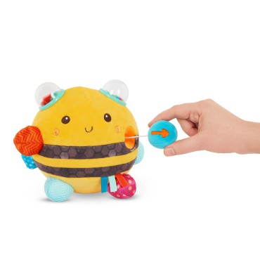 Fuzzy Buzzy Bee – brzęcząca pszczółka sensoryczna B.Toys - 7