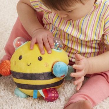 Fuzzy Buzzy Bee – brzęcząca pszczółka sensoryczna B.Toys - 1