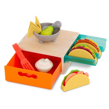 Mini Chef – Tiny Taco Playset – zestaw do przyrządzania Tacos B.Toys - 3