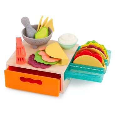 Mini Chef – Tiny Taco Playset – zestaw do przyrządzania Tacos B.Toys - 4